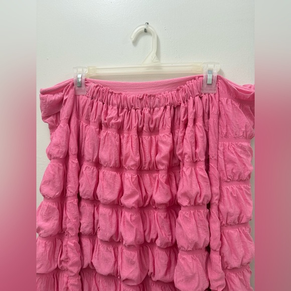 Pink Ruffled SKIRT. (Read description) - Picture 3 of 6